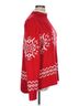 Talbots Fair Isle Red White Turtleneck Sweater Size XL - photo 5
