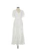 Line & Dot 97% Polyester 3% Spandex 100% Rayon White Cocktail Dress Size M - photo 1