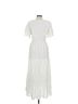 Line & Dot 97% Polyester 3% Spandex 100% Rayon White Cocktail Dress Size M - photo 2