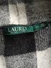 Ralph Lauren 100% Wool Checkered-gingham Black White Gray Jacket Size XL - photo 3