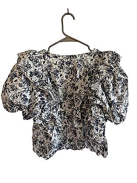 Tuckernuck Short Sleeve Blouse (view 2)
