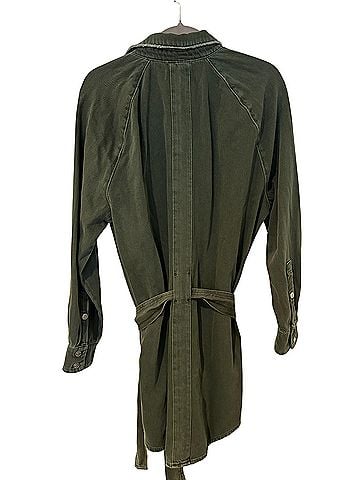 Hudson Oversized Utility Button-Front Shirt Dress  Casual Dress (view 2)