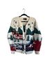 Eddie Bauer 100% Wool Fair Isle Multi Color Cardigan Size M - photo 1