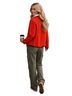 Nautica 100% Polyester Graphic Red Jacket Size S - photo 2