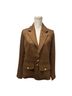 Tahari 100% Polyester Brown Blazer Size L - photo 1