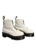 Dr. Martens 100% Leather White Ankle Boots Size 8 - photo 6