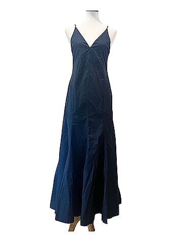 Khaite Blaire Tie-Back Black Backless  Cocktail Dress (view 1)