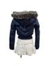 Abercrombie 100% Nylon 13% Polyester 24% Acrylic 3% Spandex 39% Felt 15% Felt 5% Felt Blue Jacket Size XS - photo 4