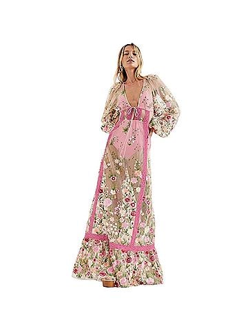 For Love & Lemons Luna Cocktail Dress (view 1)