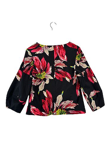 Trina Turk Yuka Floral Top 3/4 Sleeve Blouse (view 2)