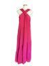 Soft Surroundings 96% Polyester 4% Metallic Fiber 100% Polyester Pink Cocktail Dress Size 4 - photo 1