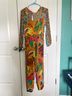 FARM Rio 100% Other Floral Animal Print Multi Color Jumpsuit Size 4 - photo 4