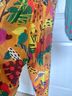 FARM Rio 100% Other Floral Animal Print Multi Color Jumpsuit Size 4 - photo 6