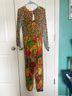 FARM Rio 100% Other Floral Animal Print Multi Color Jumpsuit Size 4 - photo 5