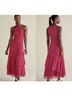 Soft Surroundings 96% Polyester 4% Metallic Fiber 100% Polyester Pink Cocktail Dress Size 4 - photo 9
