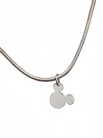 Pandora Disney Mickey Mouse Engravable Dangle Charm in Silver (view 2)
