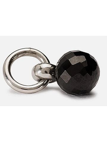 Trollbeads Women's Spinel Tassel Bead Charm in Black (view 2)