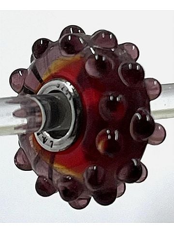 Trollbeads Women's Berries Glass Bead Charm in Red (view 1)