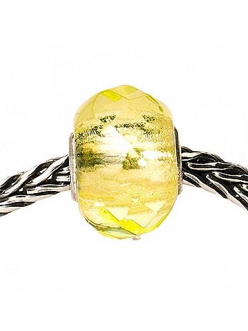 Trollbeads Women's Prism Glass Bead Charm in Yellow (view 2)