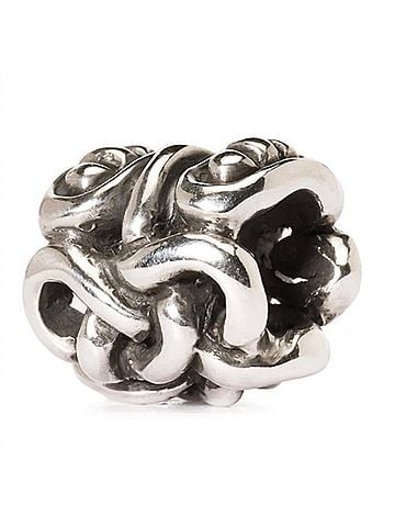Trollbeads Women's Midgard Serpent Bead Charm in Silver (view 1)