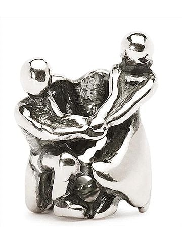 Trollbeads Women's Marry Me Bead Charm in Silver (view 2)