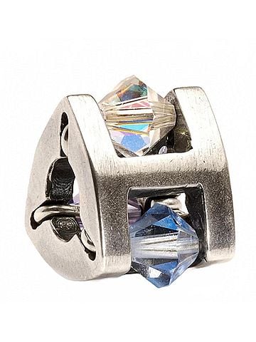 Trollbeads Women's Summer Jewel Small Charm in Silver (view 2)