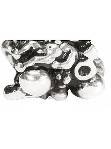 Trollbeads Women's Transition Man Bead Charm in Silver (view 2)
