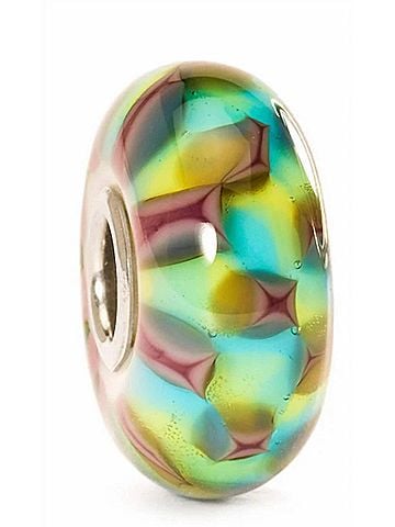 Trollbeads Women's Chess Glass Bead Charm in Multi (view 1)