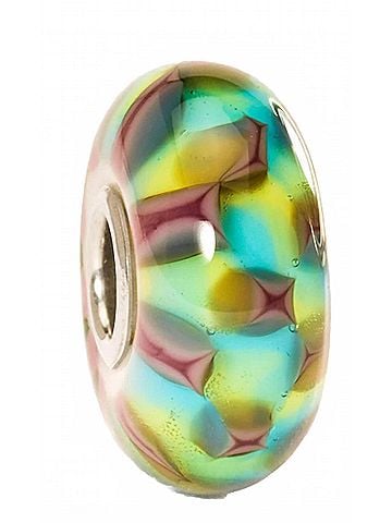 Trollbeads Women's Chess Glass Bead Charm in Multi (view 2)