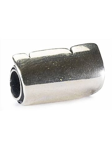 Trollbeads Women's Scroll Little Bead Charm in Silver (view 1)