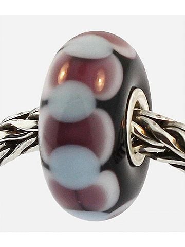 Trollbeads Women's Dolly Glass Bead Charm in Brown (view 1)
