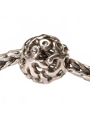 Trollbeads Women's Unity Bead Charm in Silver (view 1)