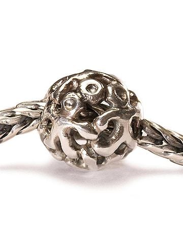 Trollbeads Women's Unity Bead Charm in Silver (view 2)