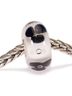 Trollbeads Solid Silver Toned Women's Fashion Flower Glass Bead Charm in Silver One size - photo 4