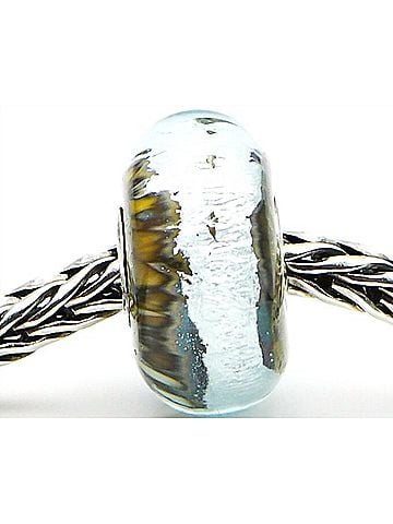 Trollbeads Women's Mountain Bead Charm in Silver (view 1)