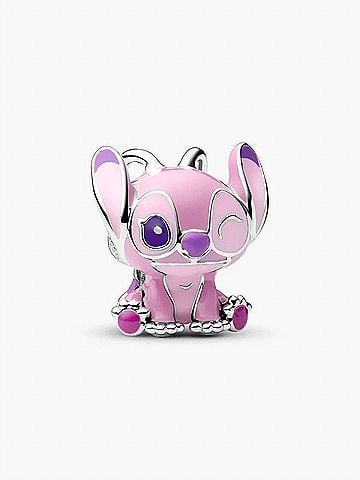 Pandora Disney Lilo & Stitch Angel Charm in Silver (view 1)