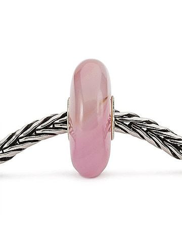 Trollbeads Women's Agate Glass Bead Charms in Pink (view 2)