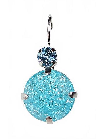 Mariana Women's Drop Earrings in Blue Ice (view 1)