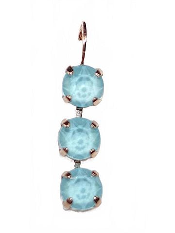 Mariana Women's Dangling Earrings in Blue (view 1)