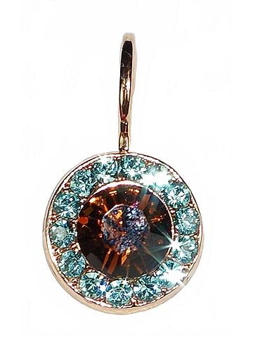 Mariana Women's Dangle & Drop Earrings in Brown/ Blue (view 1)