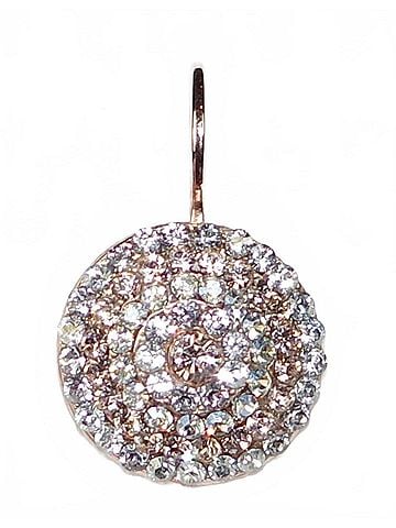 Mariana Women's Dancing In The Moonlight Earrings in Clear/ Rose (view 1)