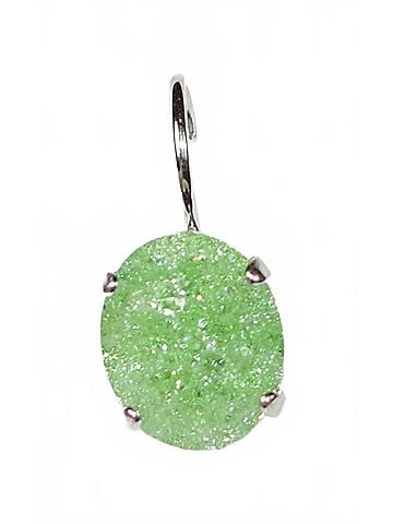 Mariana Women's Drop Earrings in Green (view 1)