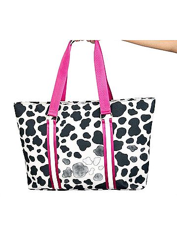 Katydid Collection Western Cowgirl Travel Tote Bag in White (view 1)