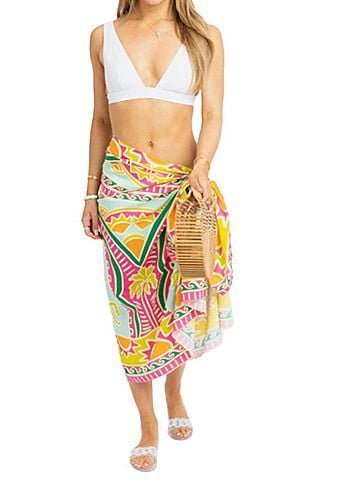 Karlie Women's Palm Beach Sarong in Multicolor (view 1)