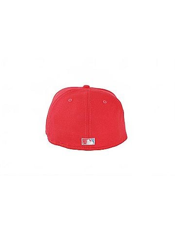 New Era Men's Custom 59fifty Detroit Tigers 2005 All Star Game Fitted Hat Size 7.5 in Lava Red/Sky Blue (view 1)