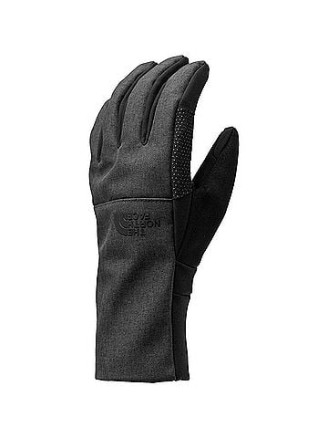 The North Face Women's Apex Etip Gloves in Dark Heather Grey (view 1)