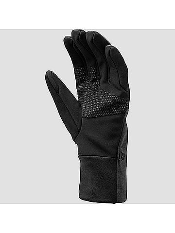 The North Face Women's Apex Etip Gloves in Dark Heather Grey (view 2)