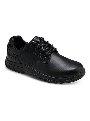 Hush Puppies Infant Or Toddler Sleek Leather Shoes in Chad Black (view 1)