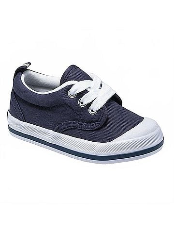 Keds Infant Or Toddler Canvas Sneakers in Graham Navy (view 1)