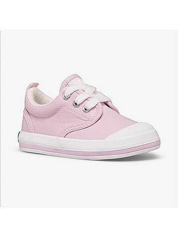 Keds Infant-Toddler Canvas Sneakers in Graham Pink (view 2)